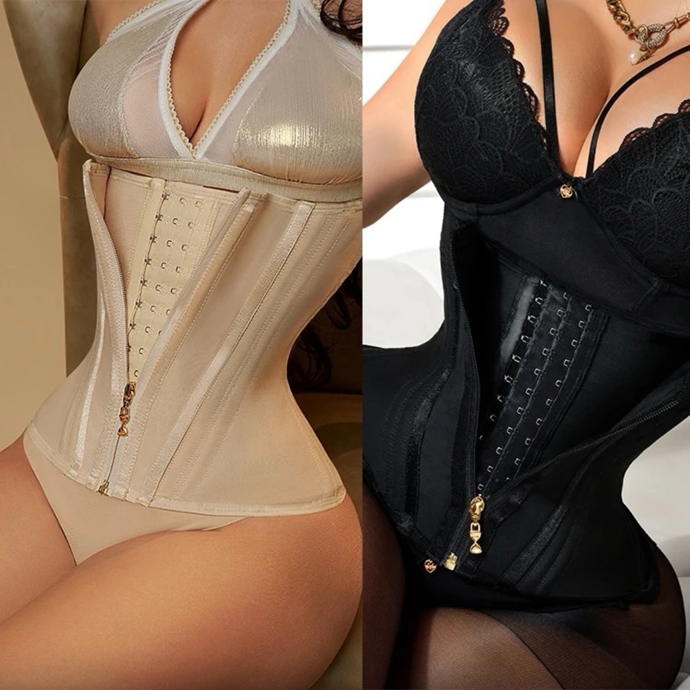 Fajas Waist Trainer Shaper Wear Slimming Tummy Belt Black